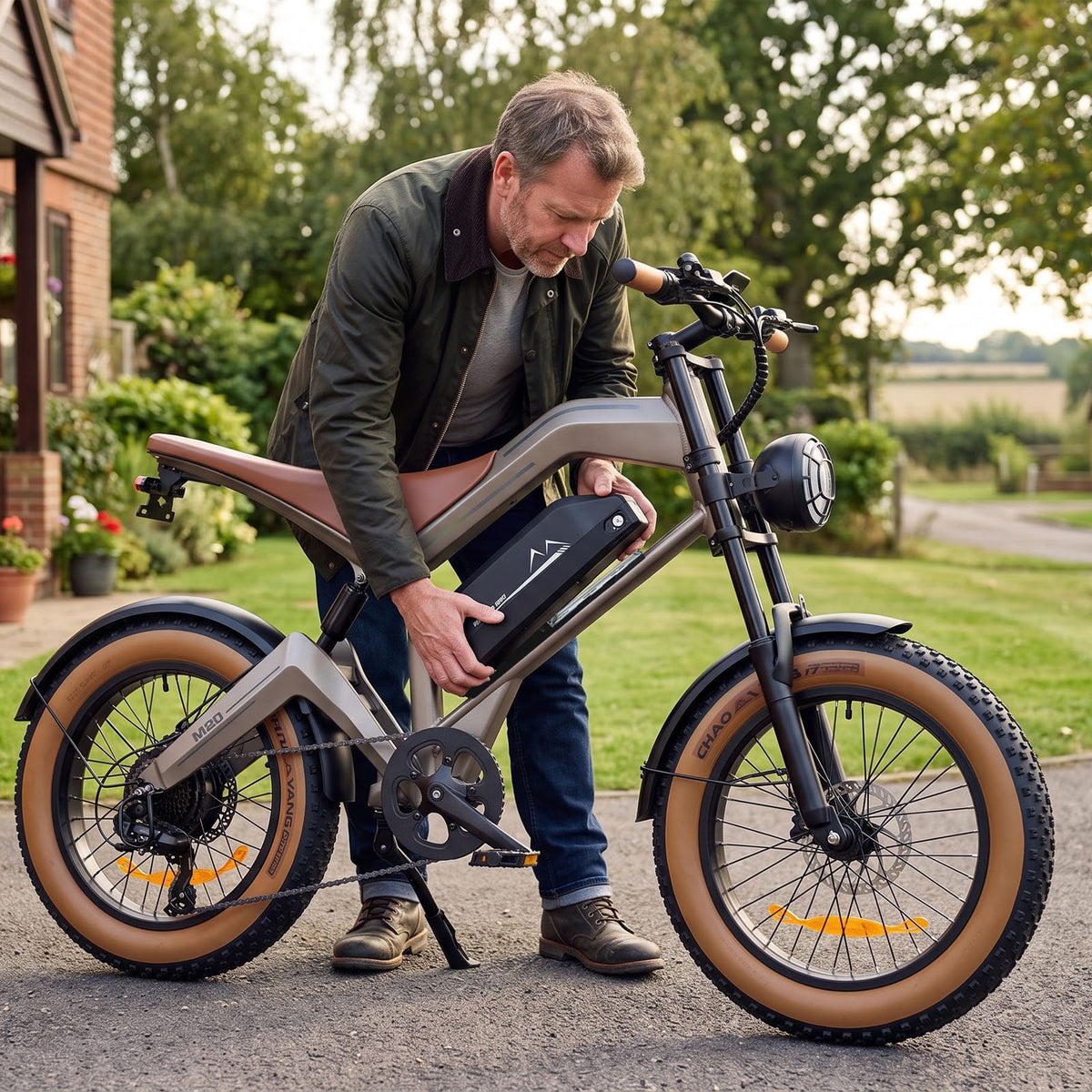 Zonveer  M20 All-Terrain Long-Range Electric Bike