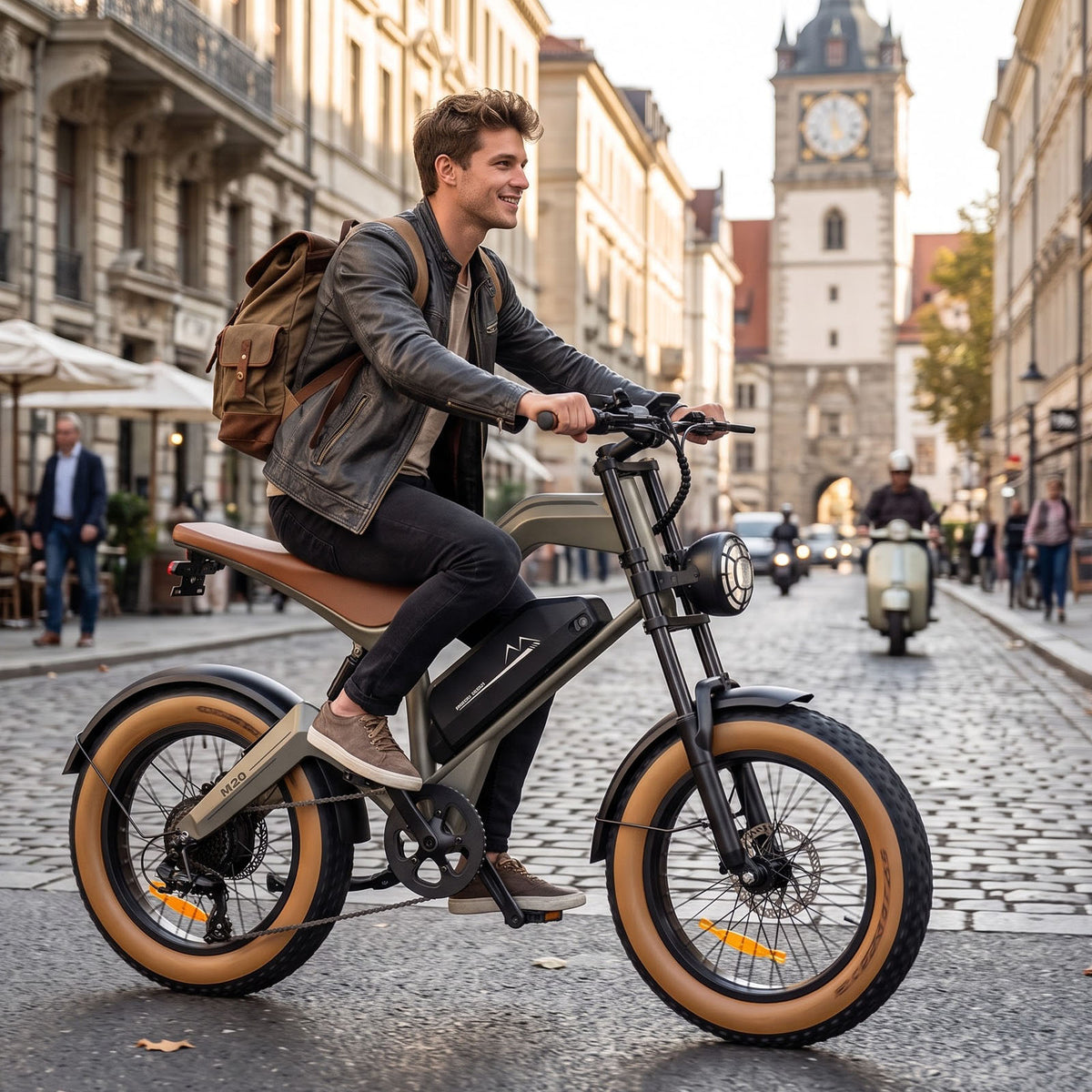 Zonveer  M20 All-Terrain Long-Range Electric Bike