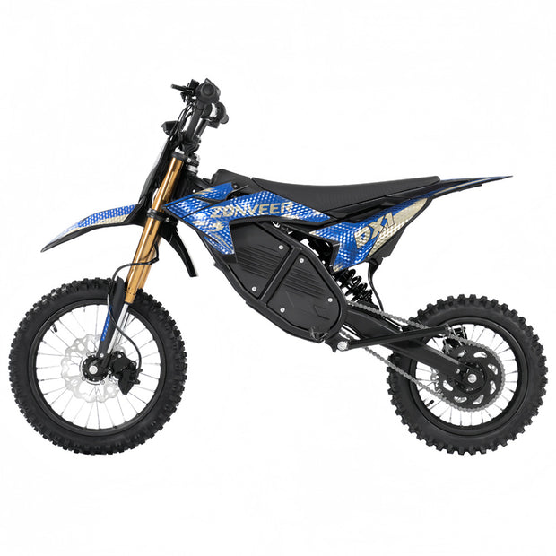 Zonveer DX1 Electric Mini Dirt Bike 278N.M Torque
