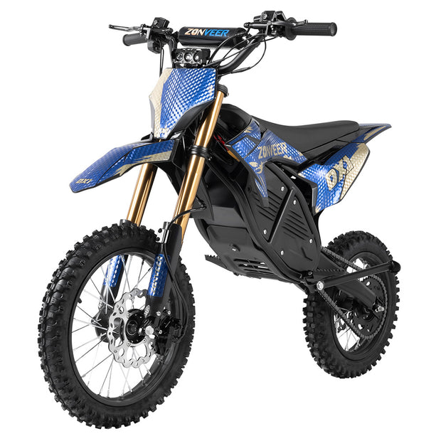 Zonveer DX1 Electric Mini Dirt Bike 278N.M Torque