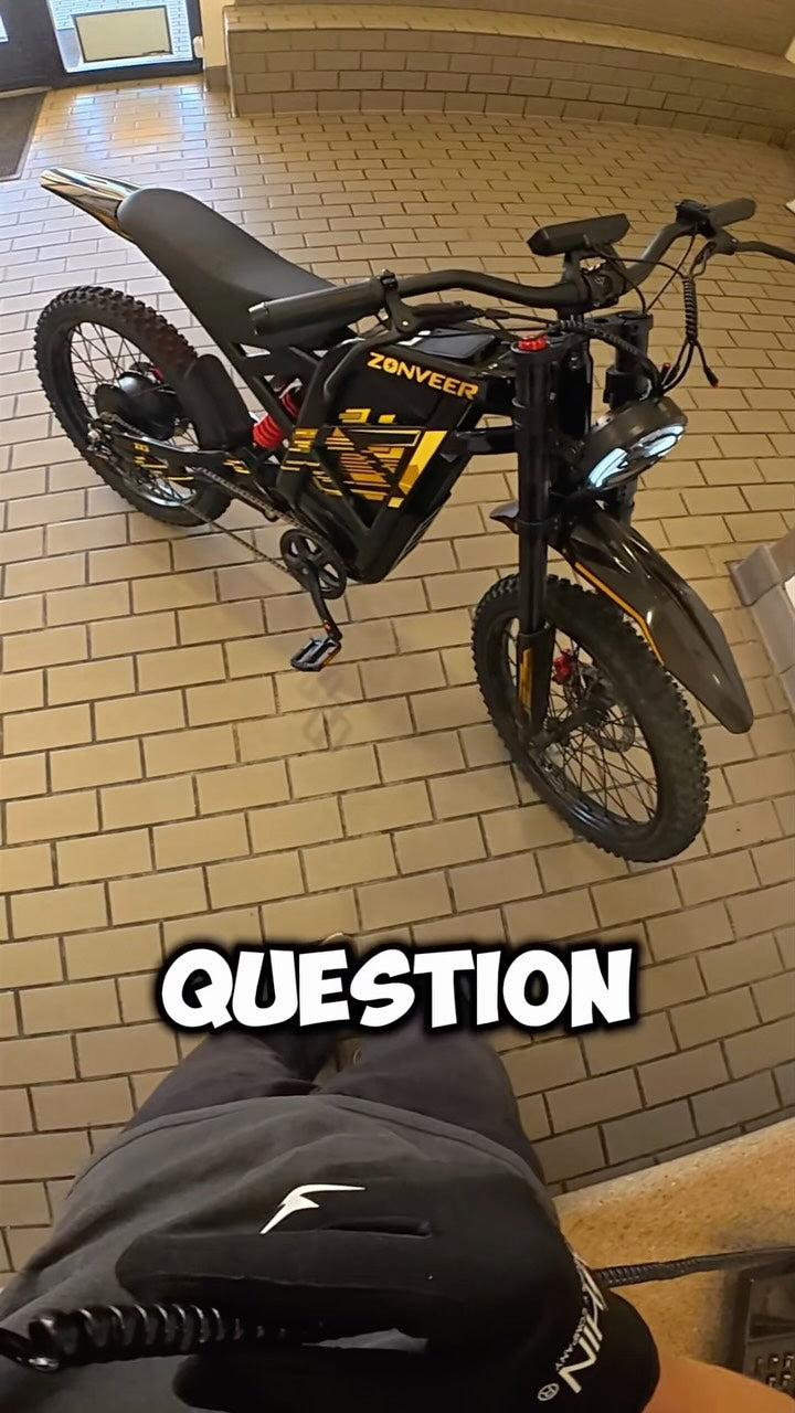 Took my Ebike to the police station