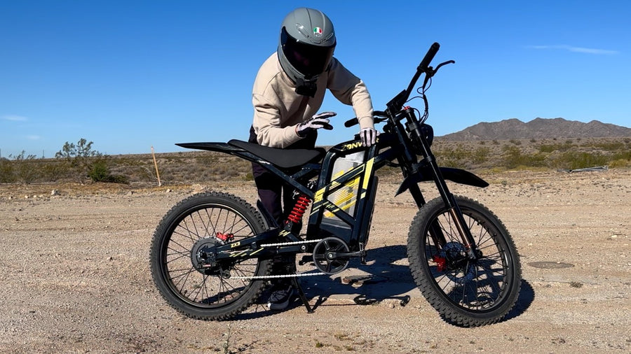 The Dirt Bike Inspired Zonveer ZX3 Ebike!