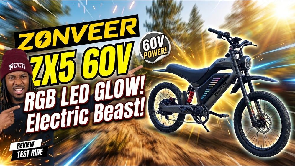 Zonveer ZX5 Colorful 60V Electric Dirt Bike