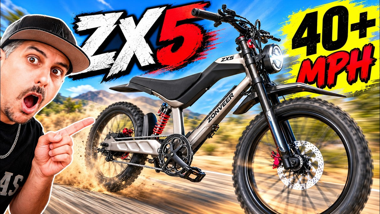 Zonveer ZX5 Electric Dirt Bike – ZONVEER