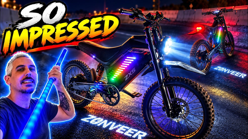This eBike Looks INSANE At Night! | Zonveer ZX5