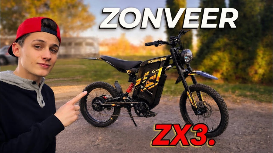 ZONVEER ZX3 Review: 37 MPH Power & 65-Mile Range